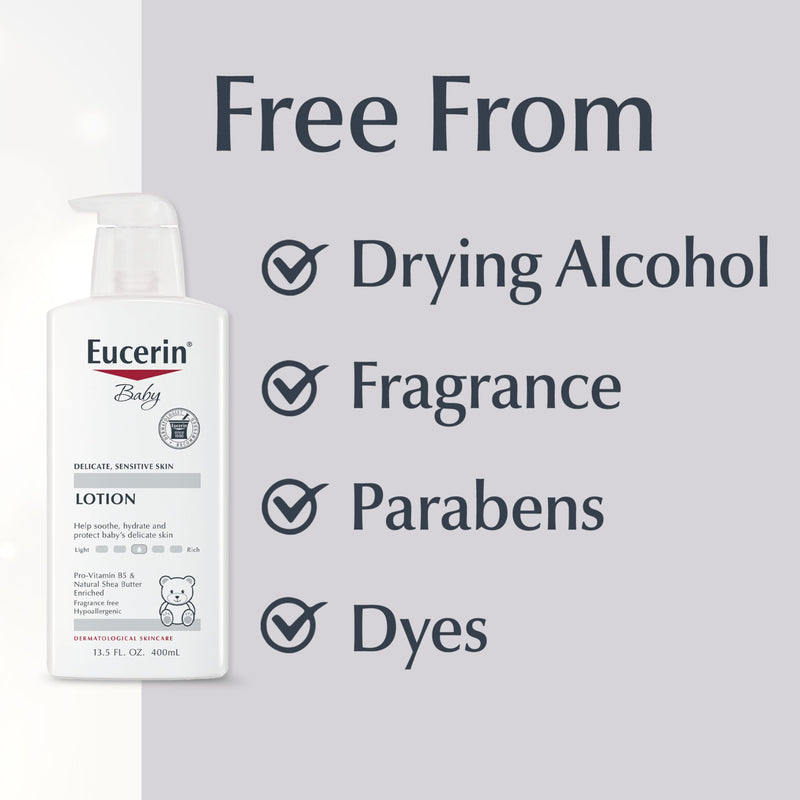 Eucerin Baby Body Lotion 13.5 Fluid Ounce