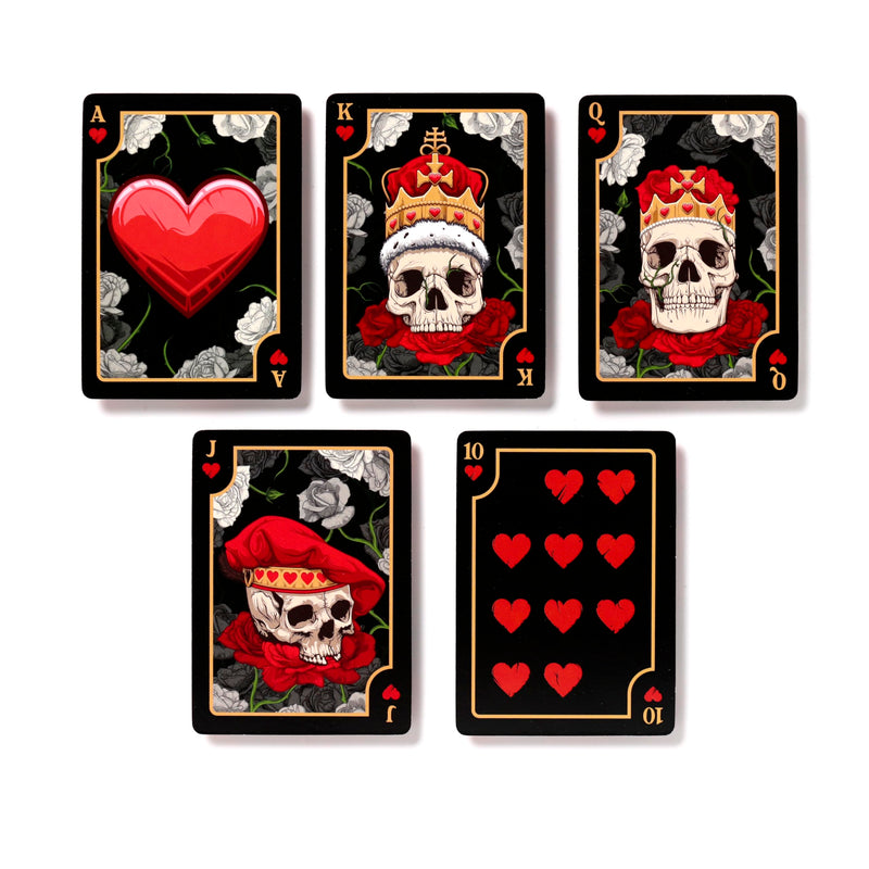 Puckator Skulls and Roses Standard Playing Card Deck