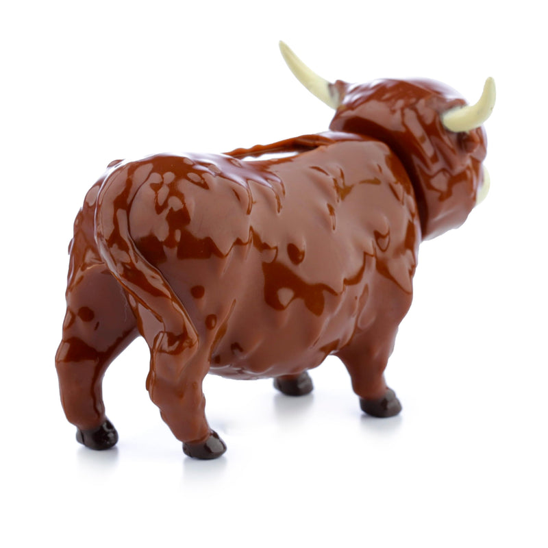 Puckator Highland Coo Cow Solar Pal - Home Office Table Desk Dashboard Car Decor Decoration - Gift Ideas - Gifts For Teenage Old Boy Girl Dad Mums - Powered KIds Toys Toy Figure Figures