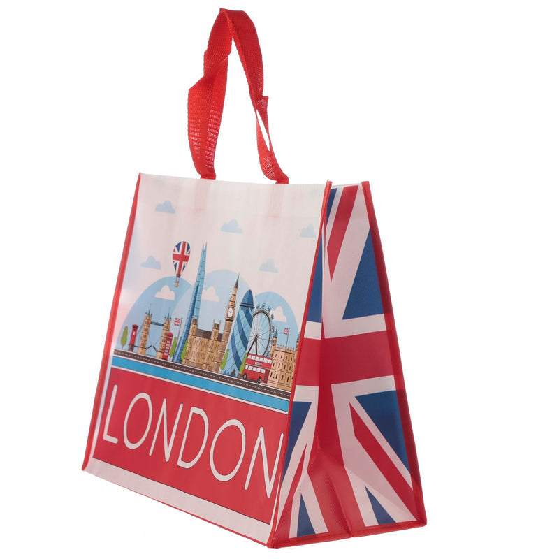 London Icons Design Reusable Shopper Tote Bag
