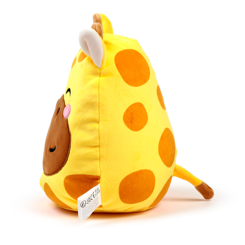 Puckator Plush Cushion - Raffi The Giraffe - Multicoloured