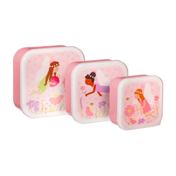Sass & Belle Fairy Lunch Boxes - Set of 3