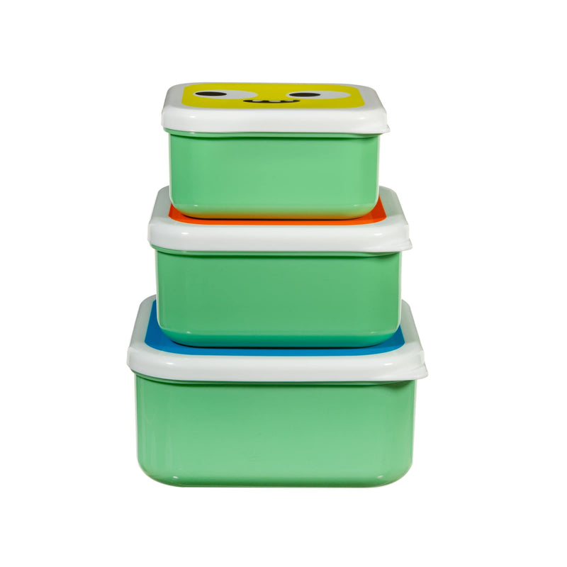 Sass & Belle Monster Lunch Boxes - Set Of 3