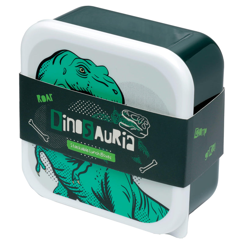 Puckator Dinosaur Set of 3 Lunch Boxes