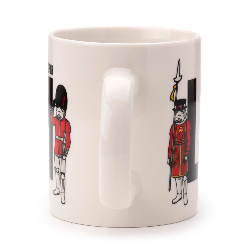 Puckator The Original Stormtrooper London Porcelain Tea Coffee Mug - Funny Home Accessories - Cute Gifts for Girlfriend - Large Mugs for Men Women Hot Drinks Cups Presents Secret Santa Gift Cup Set