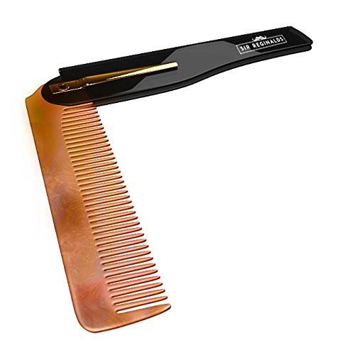 Sir Reginalds Moustache and Beard Comb