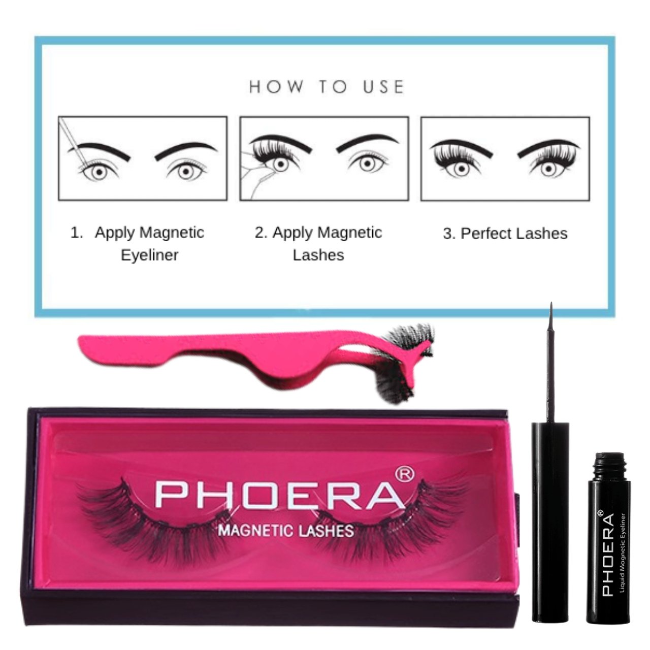 PHOERA Magnetic Eyelashes