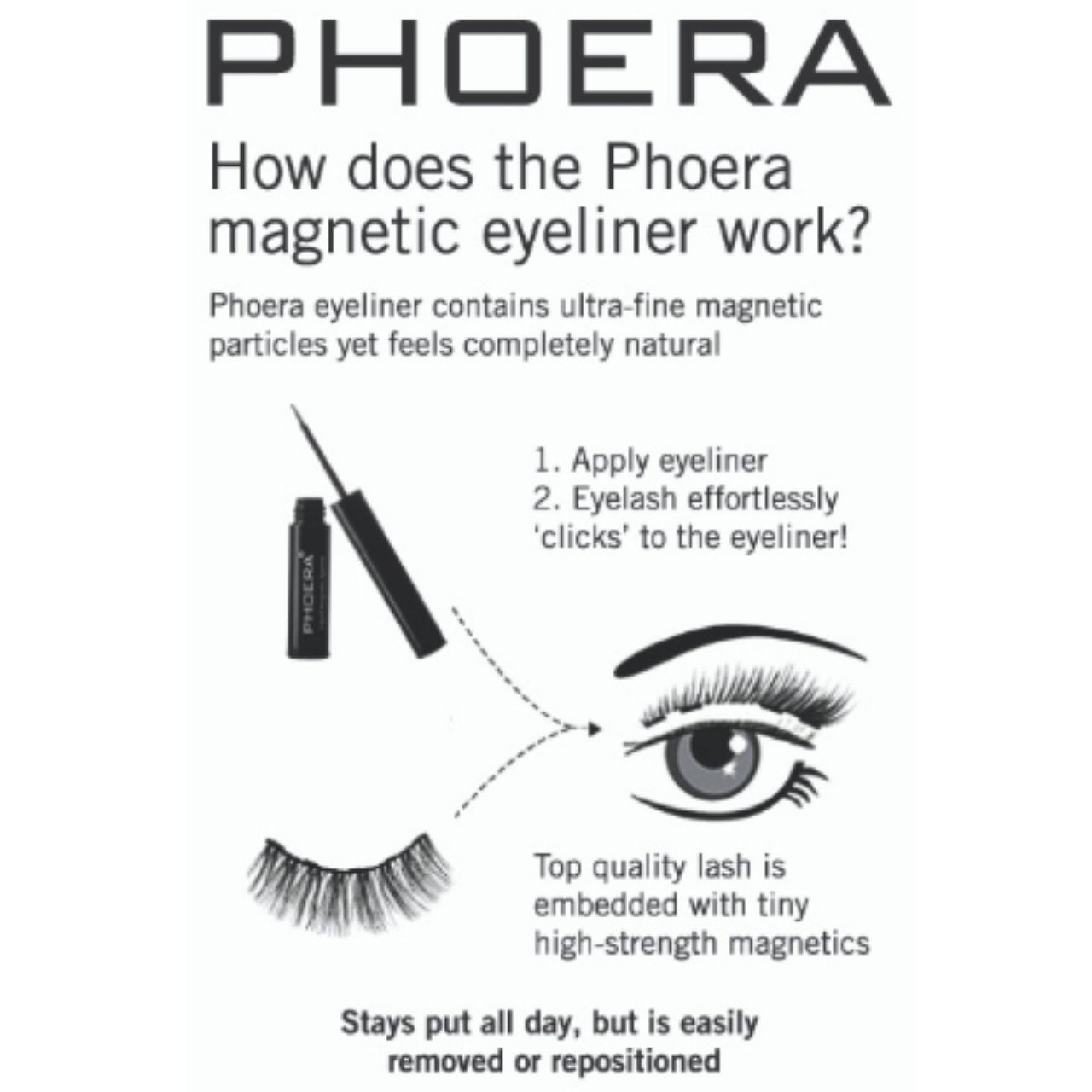 PHOERA Magnetic Eyelashes