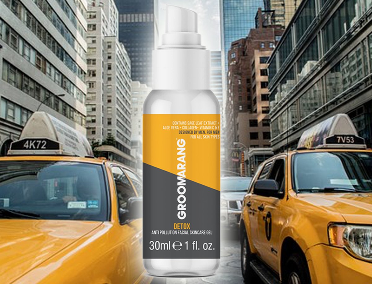 Groomarang DETOX Anti Pollution Facial Skincare Gel