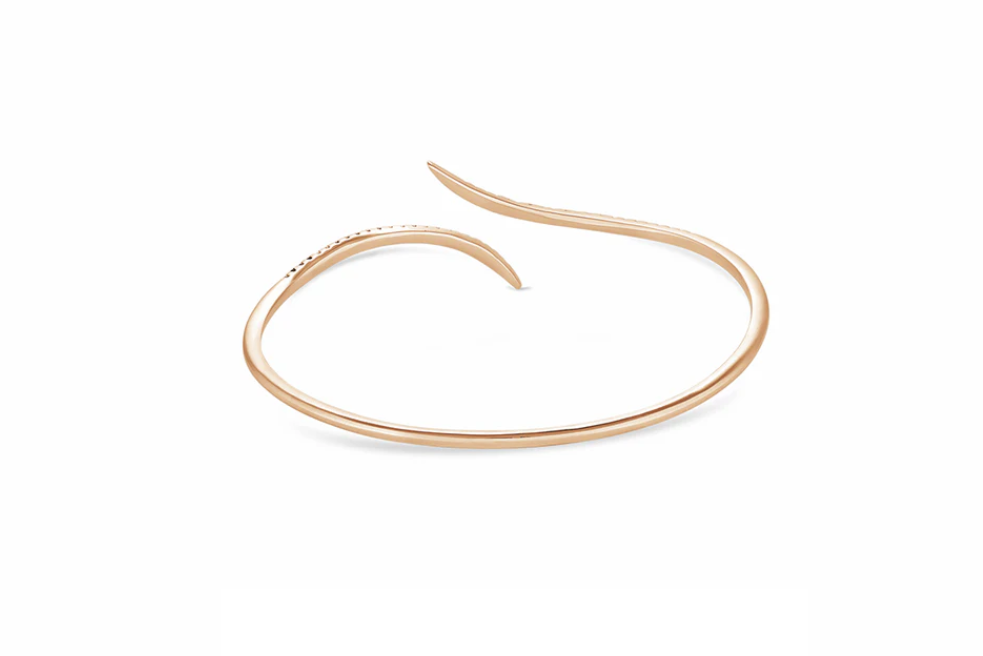 Diamond Style London - Entwine Rose Gold Bangle
