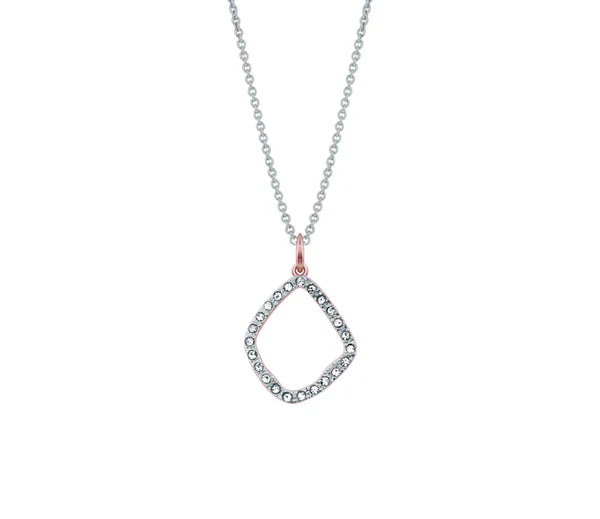Diamond Style London - Fantasy Pendant in Rose Gold Plating Necklace
