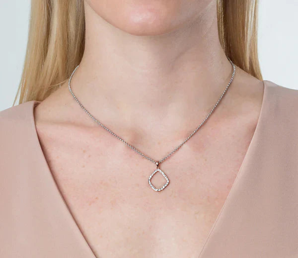Diamond Style London - Fantasy Pendant in Rose Gold Plating Necklace