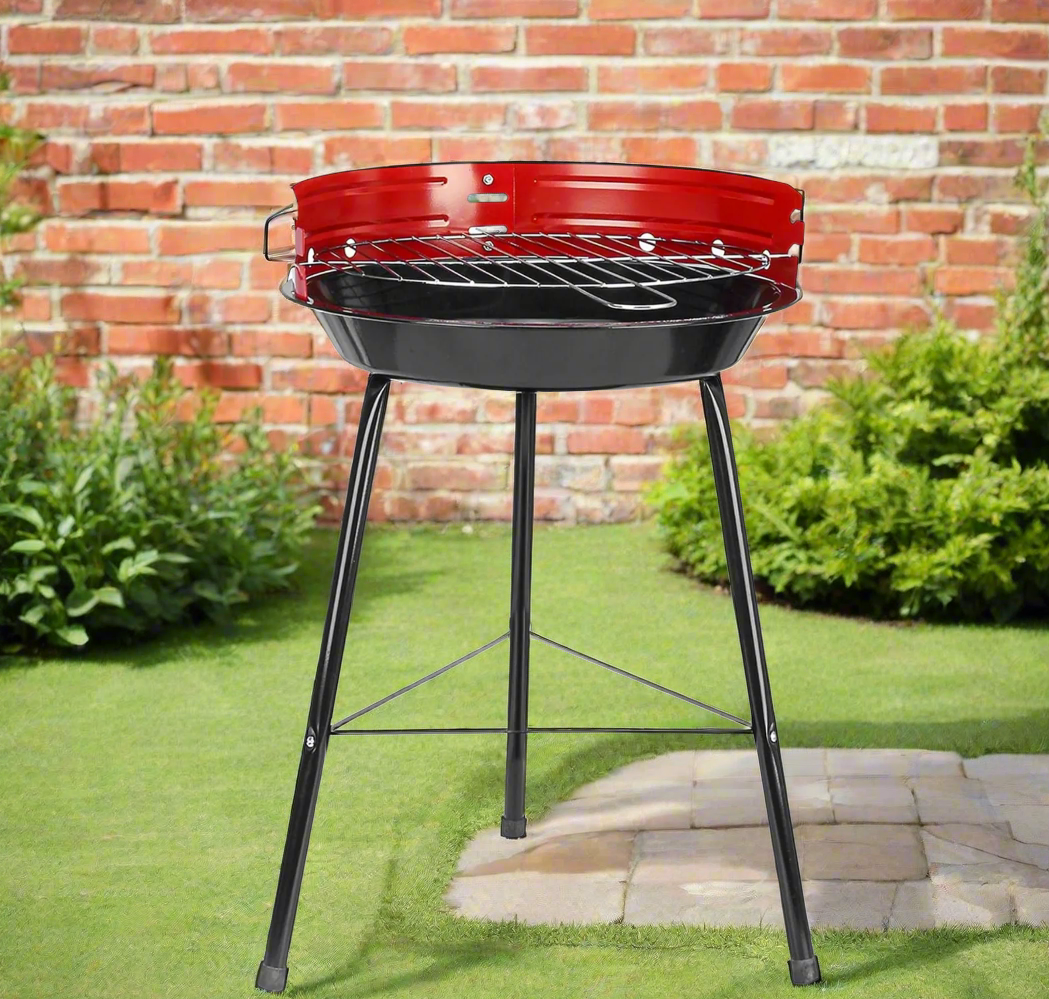 Generise Portable Round Chargrill BBQ Grill Set