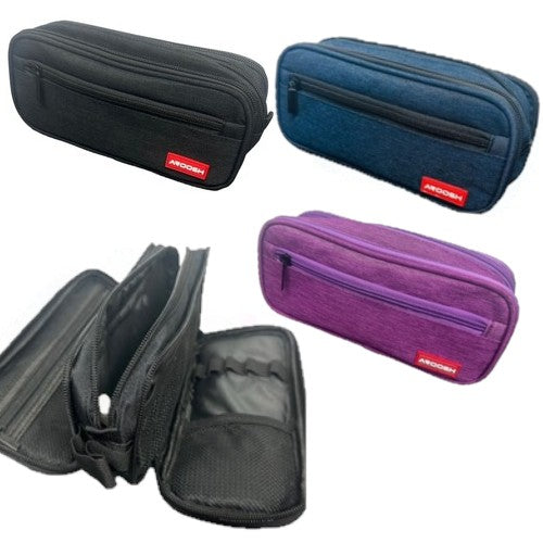Premium Quality Pencil Cases – Spacious, Durable & Stylish - 4 Pockets & 4 Colours!