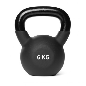 Generise Gym 6kg Kettlebell - Cast Iron with Neoprene Coating Cover