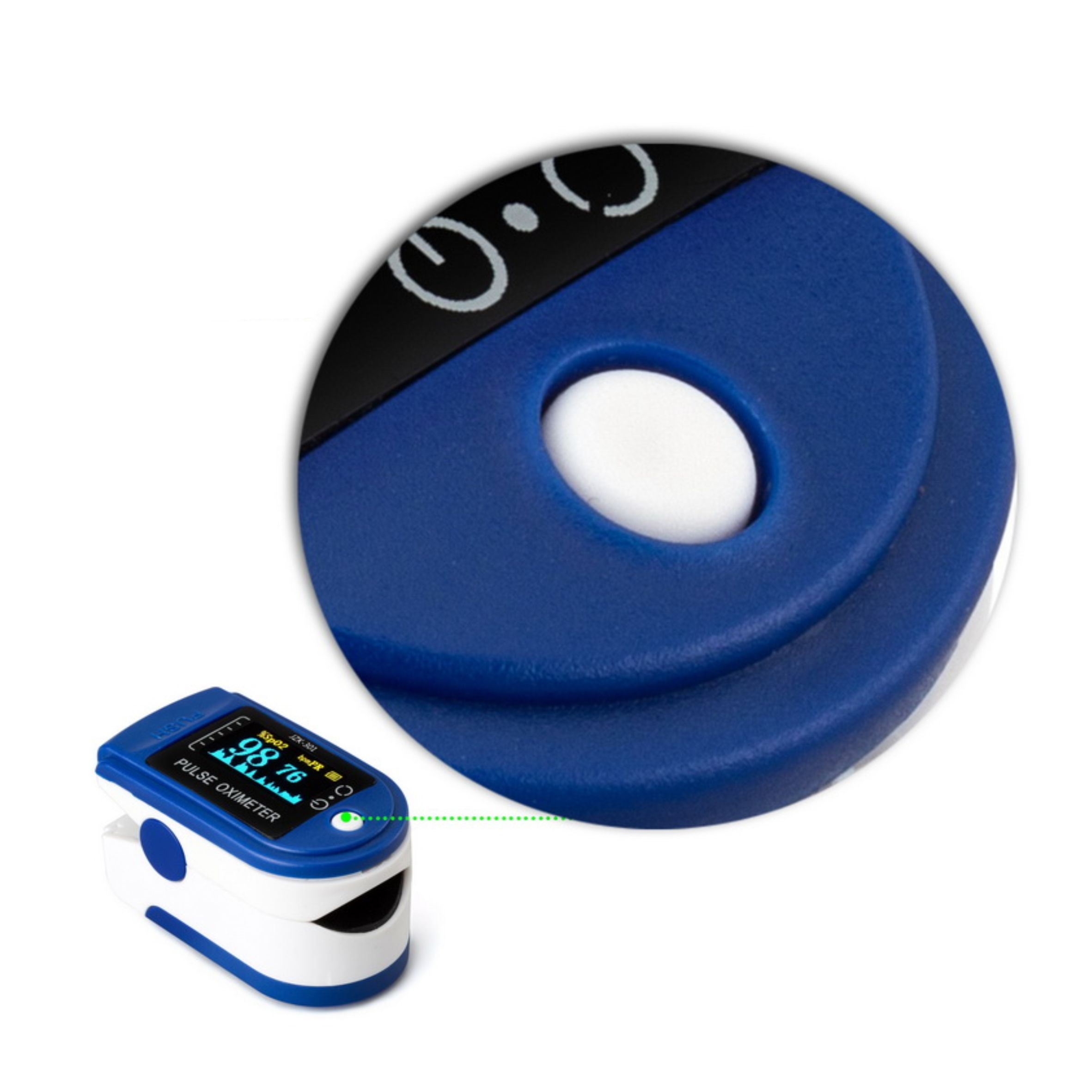 Generise Oximeter Finger Tip Pulse - Blue