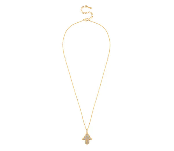 Diamond Style London - Hamsa Hand Pendant Necklace