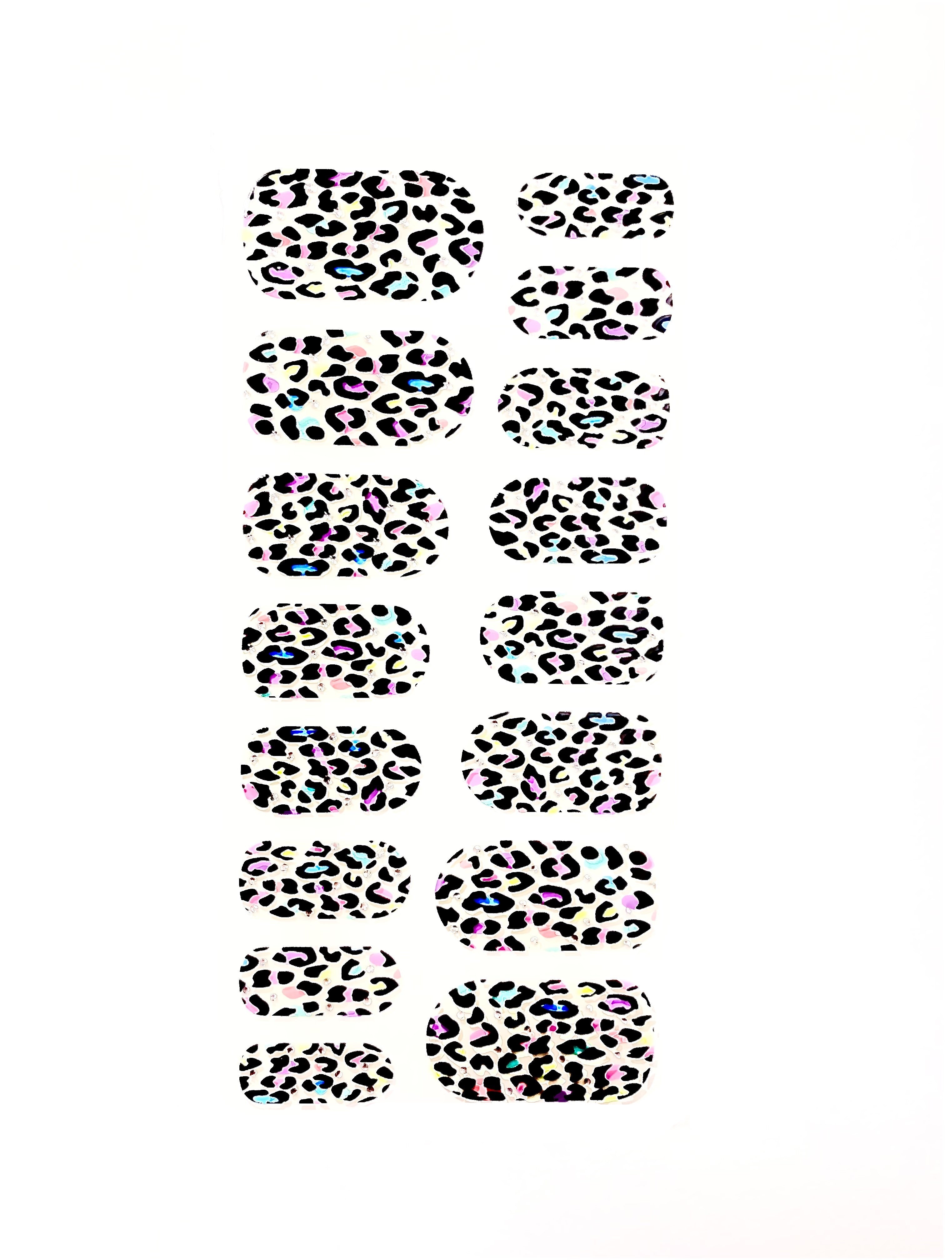 3D Nail Foil Wraps