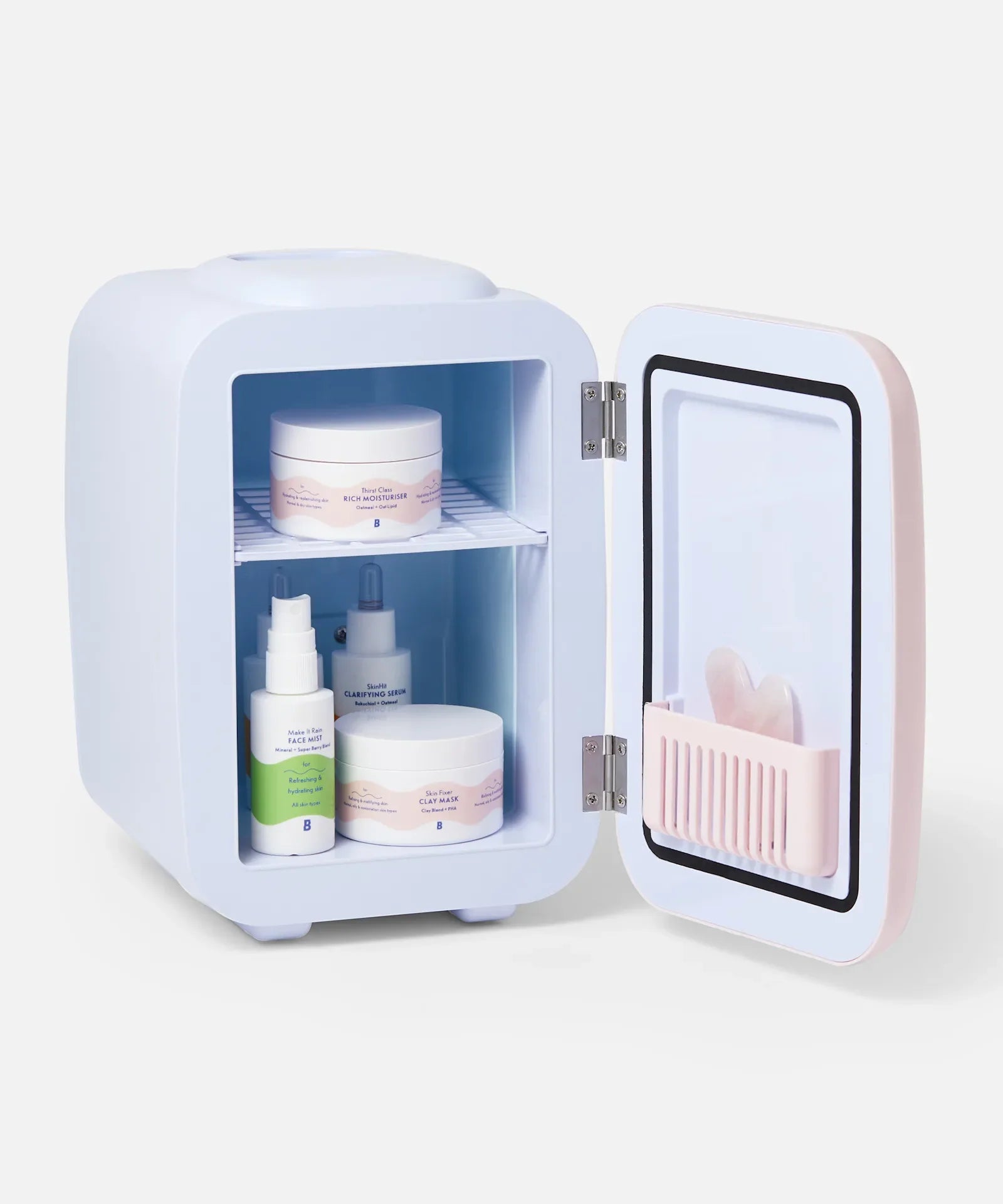 Makeup Fridge 4 Litre 220V - 7" x 9" x 9.9" - Pink