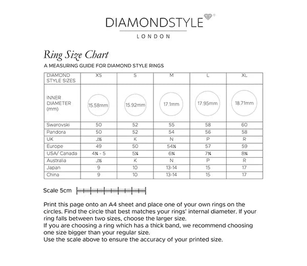 Diamond Style London - Infinity Gold Ring - Size K - (Item code: Infinityring-Small-Gold)