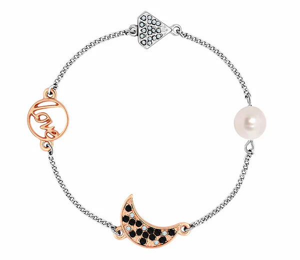 Diamond Style London - Stacker bra bracelet moon (Item code: Stackerbramoon)