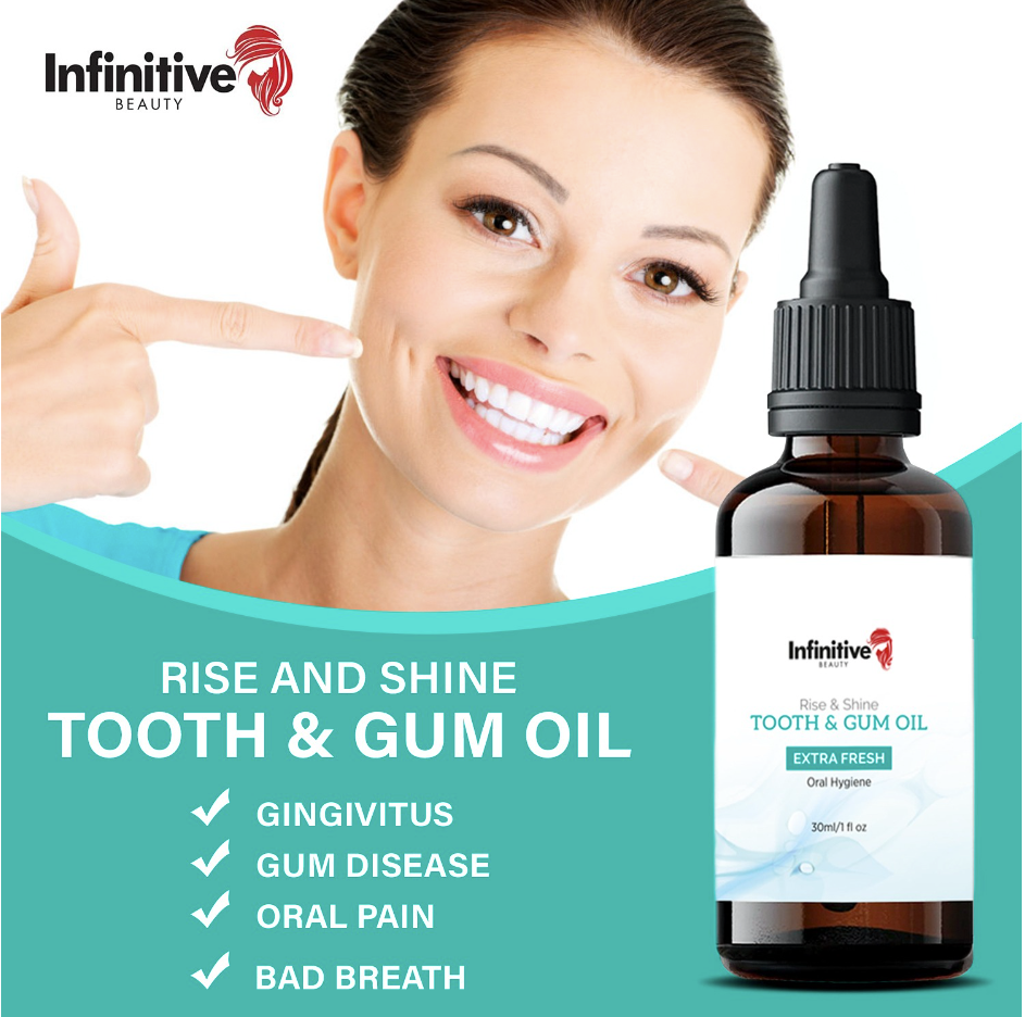 Infinitive Beauty Rise & Shine Extra Strength Tooth & Gum Treatment Oil 30ml