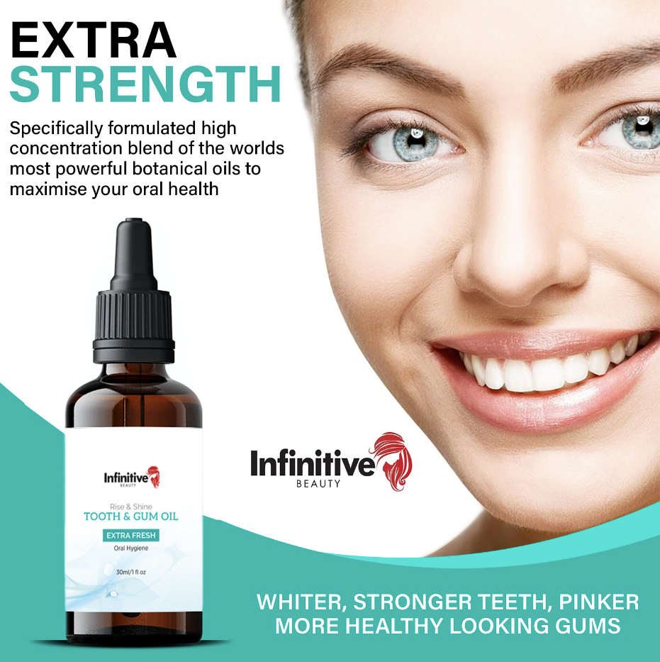 Infinitive Beauty Rise & Shine Extra Strength Tooth & Gum Treatment Oil 30ml