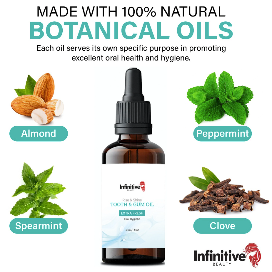 Infinitive Beauty Rise & Shine Extra Strength Tooth & Gum Treatment Oil 30ml