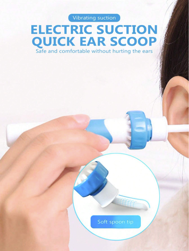 Glamza 'Power Vibe' Vacuum Ear Cleaner