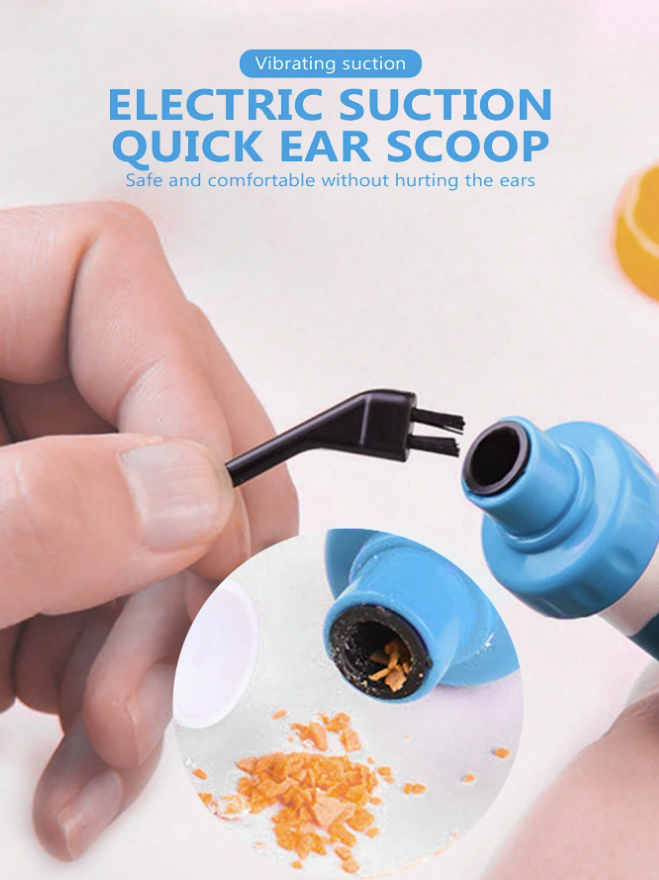 Glamza 'Power Vibe' Vacuum Ear Cleaner