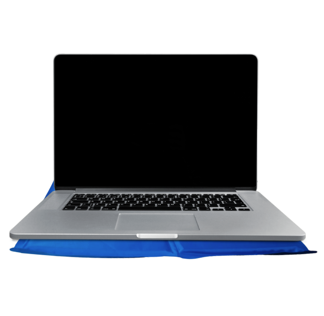 Generise Cooling Gel Laptop Mat - 50cm x 40cm- Blue