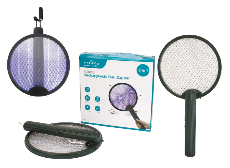 Ashley Folding Rechargeable Fly/Bug Zapper