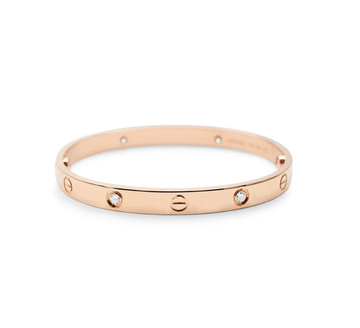 Diamond Style London - Love Bangle Rose Gold 6mm (Item code: Lovebangle6mm)