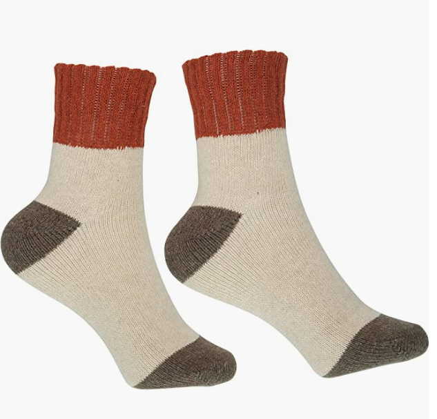 Generise Pack of 5 Pairs Ladies Thick Wooly Socks