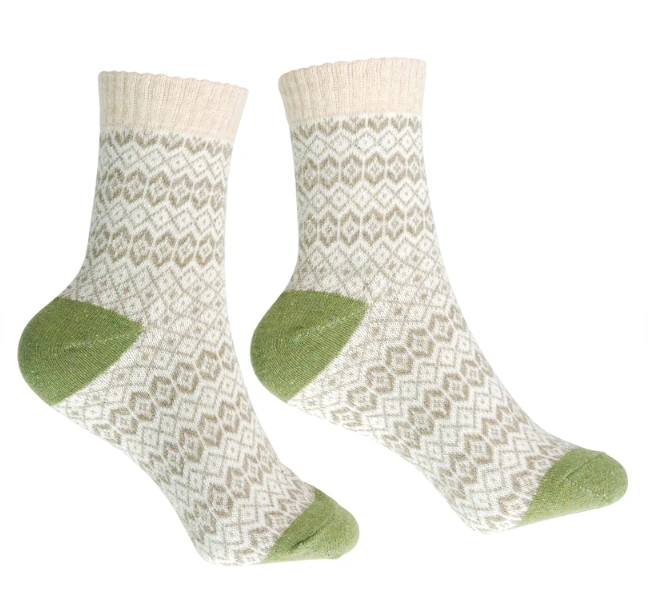 Generise Pack of 5 Pairs Ladies Thick Wooly Socks