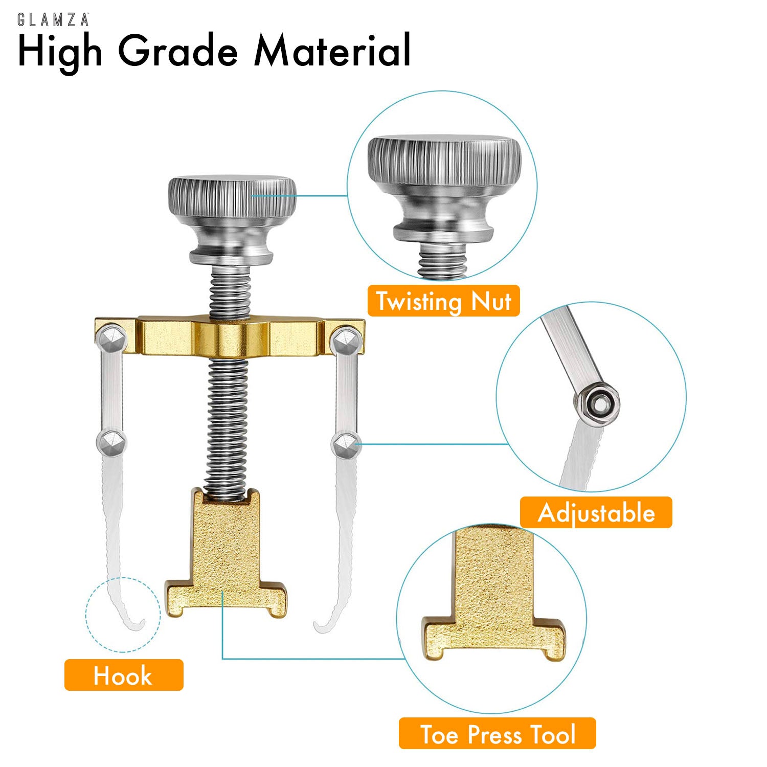 Ingrown Toenail Corrector Clamps – Professional Relief & Nail Reshaping Tool