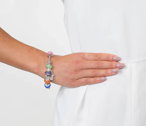 Diamond Style London - Treasure Bracelet Rainbow (Item code: Treasurebrarainbow)