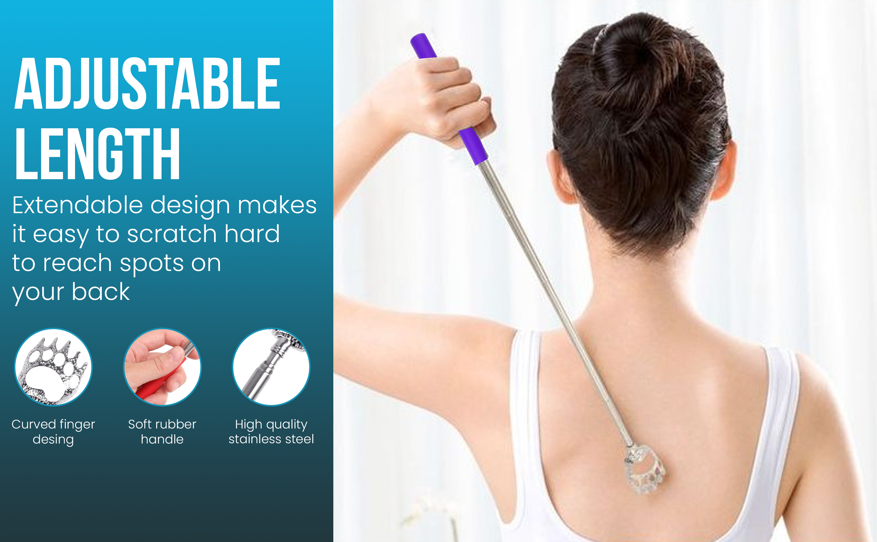 Generise Bear Claw Back Scratcher with Delivery
