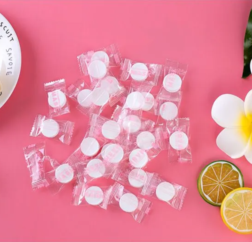 100 Glamza Compressed Face Masks – DIY Facial Sheet Masks for Skincare