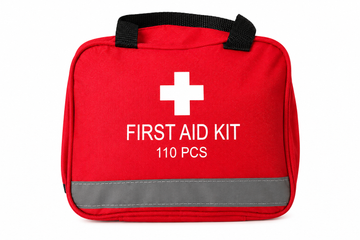 Generise 110pc First Aid Kit- Red