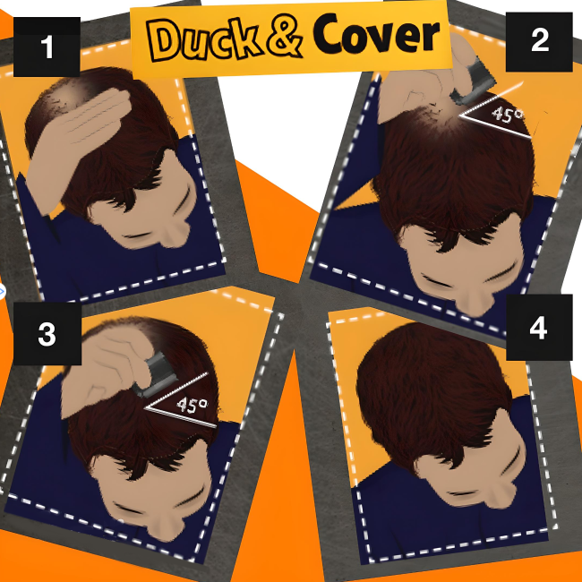 Groomarang Duck & Cover Professional Keratin Hair Building Fibres 28g