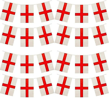 England Bunting 26ft with 20 Flags per pack