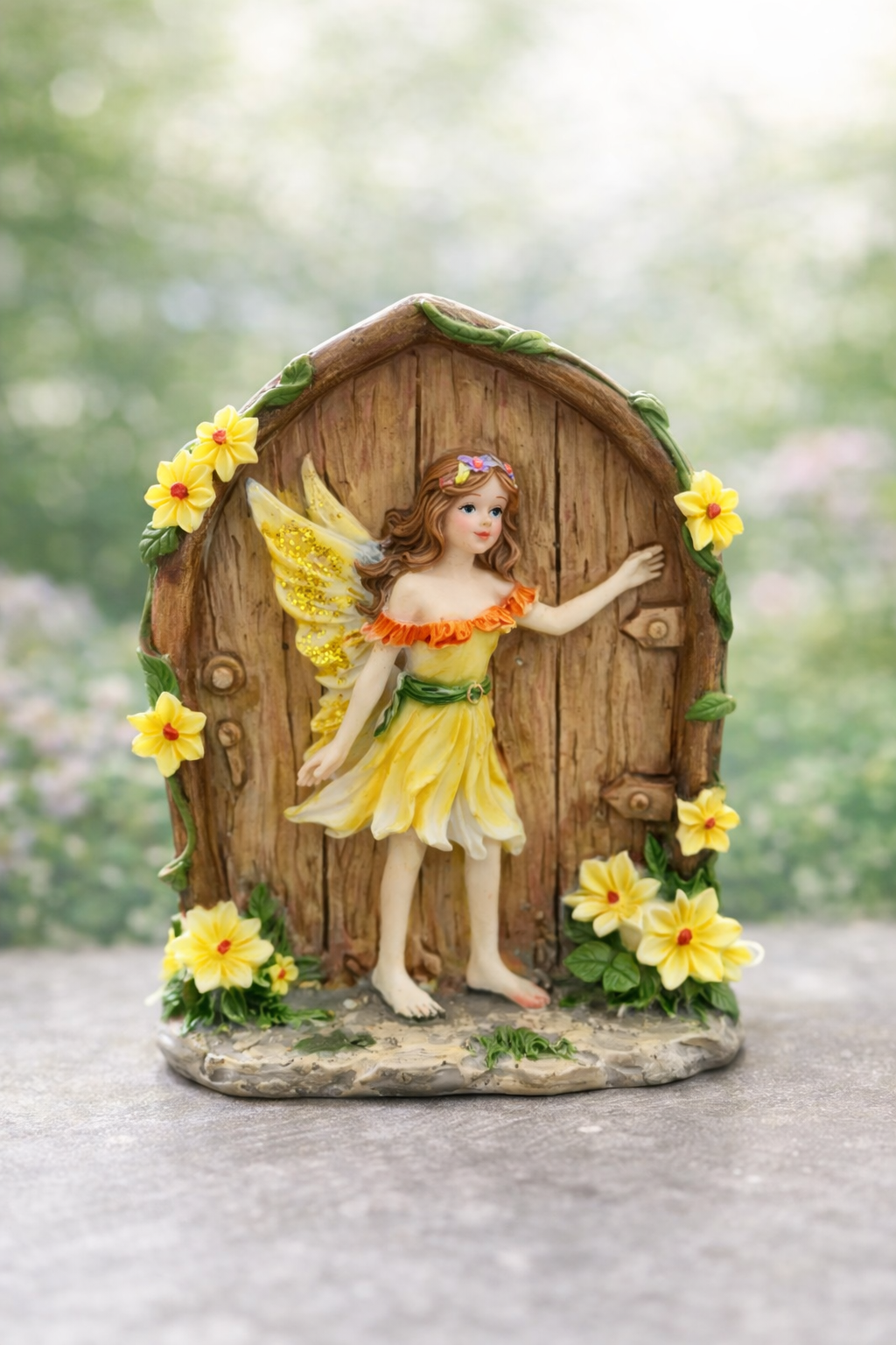 Spirit of Equinox Minature Fairy Door - Home and Garden Ornament - 7.5cm x 6cm