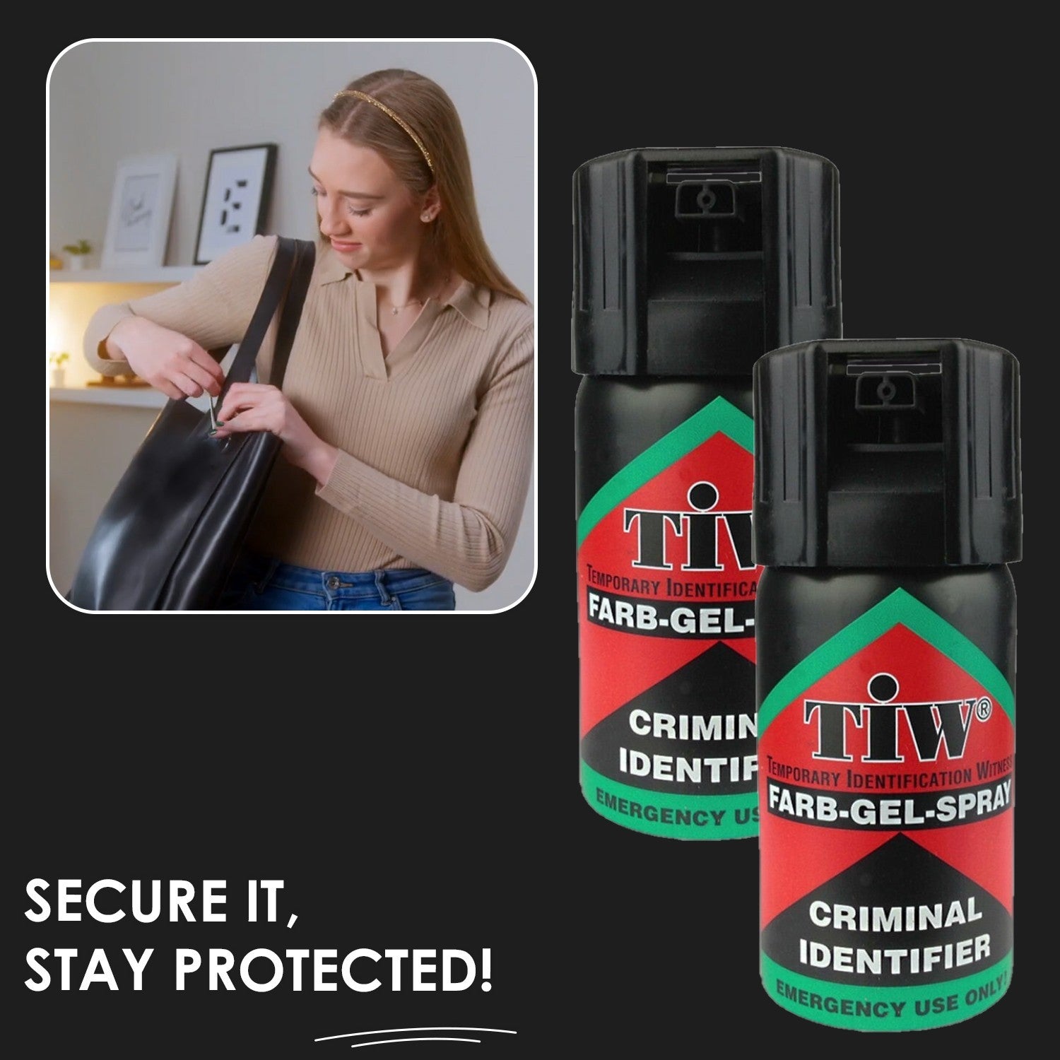 Farb Gel ID Self Defence Spray