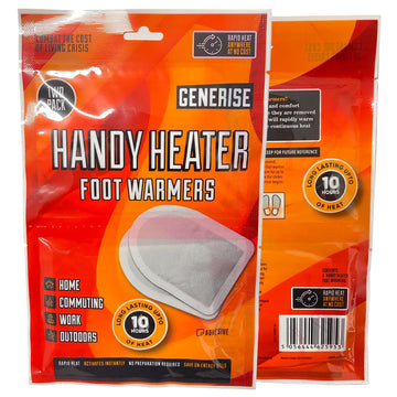 Generise 'Handy Heater' Foot Warmers - 2 Pack