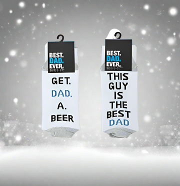 Generise Christmas Stock Filler BEST DAD EVER SOCKS - THIS GUY IS THE BEST DAD / GO ASK YOUR MOTHER