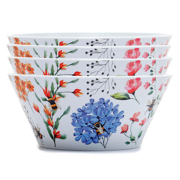 Puckator Set Of 4 Reusable Bowls In Rpet Api Nectars