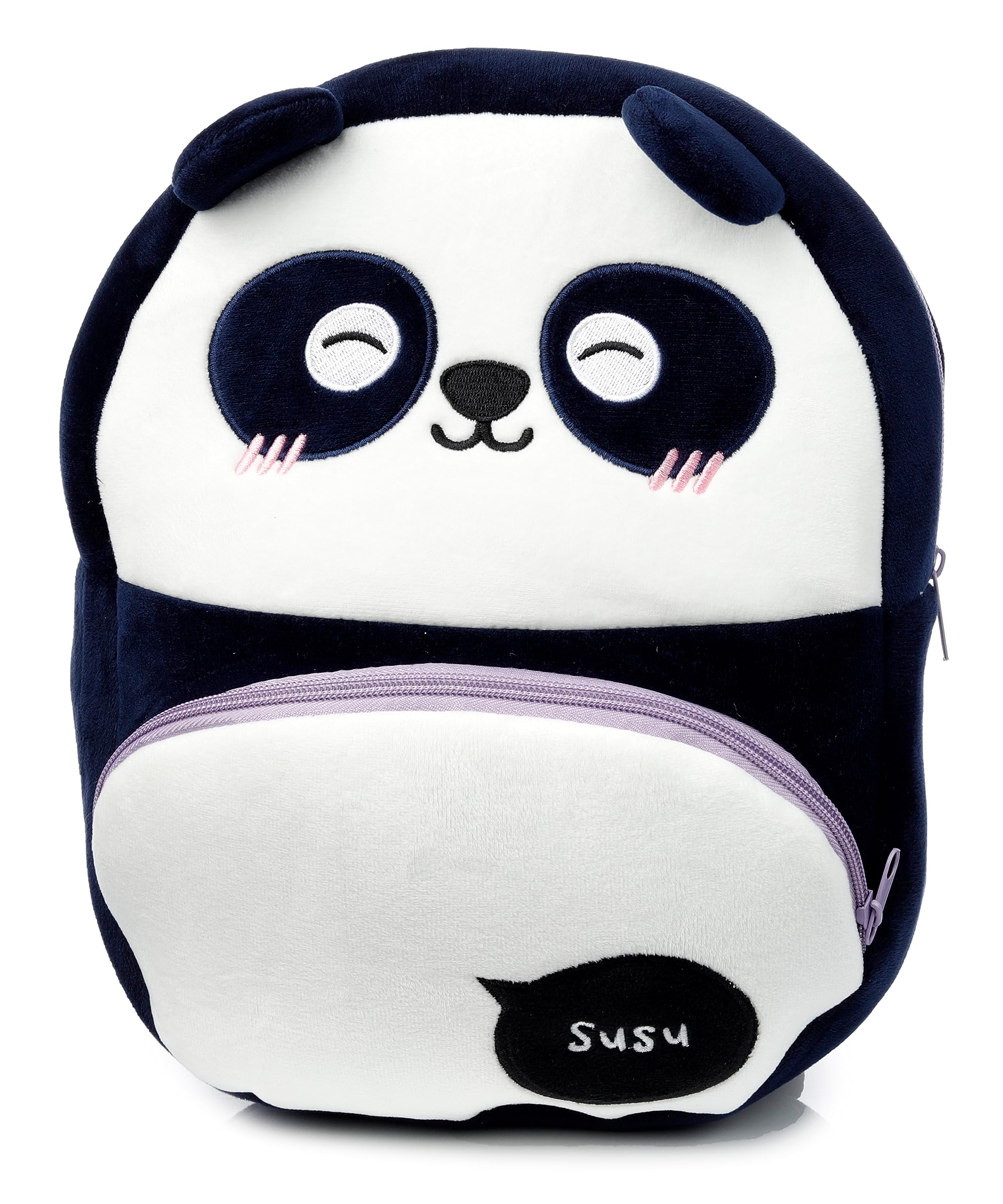 Puckator Adoramals Susu The Panda Plush Rucksack Backpack Childrens Backpacks Small Luggage Bag Travel Backpack Backpack For School Toddler Kids Backpack Cute Bags Nursery Backpack