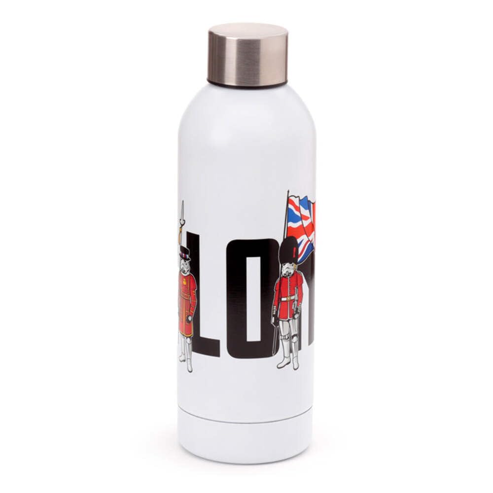 Puckator Bot209 The Original Stormtrooper London Reusable Stainless Steel Hot Cold Thermal Insulated Drinks Bottle 530Ml
