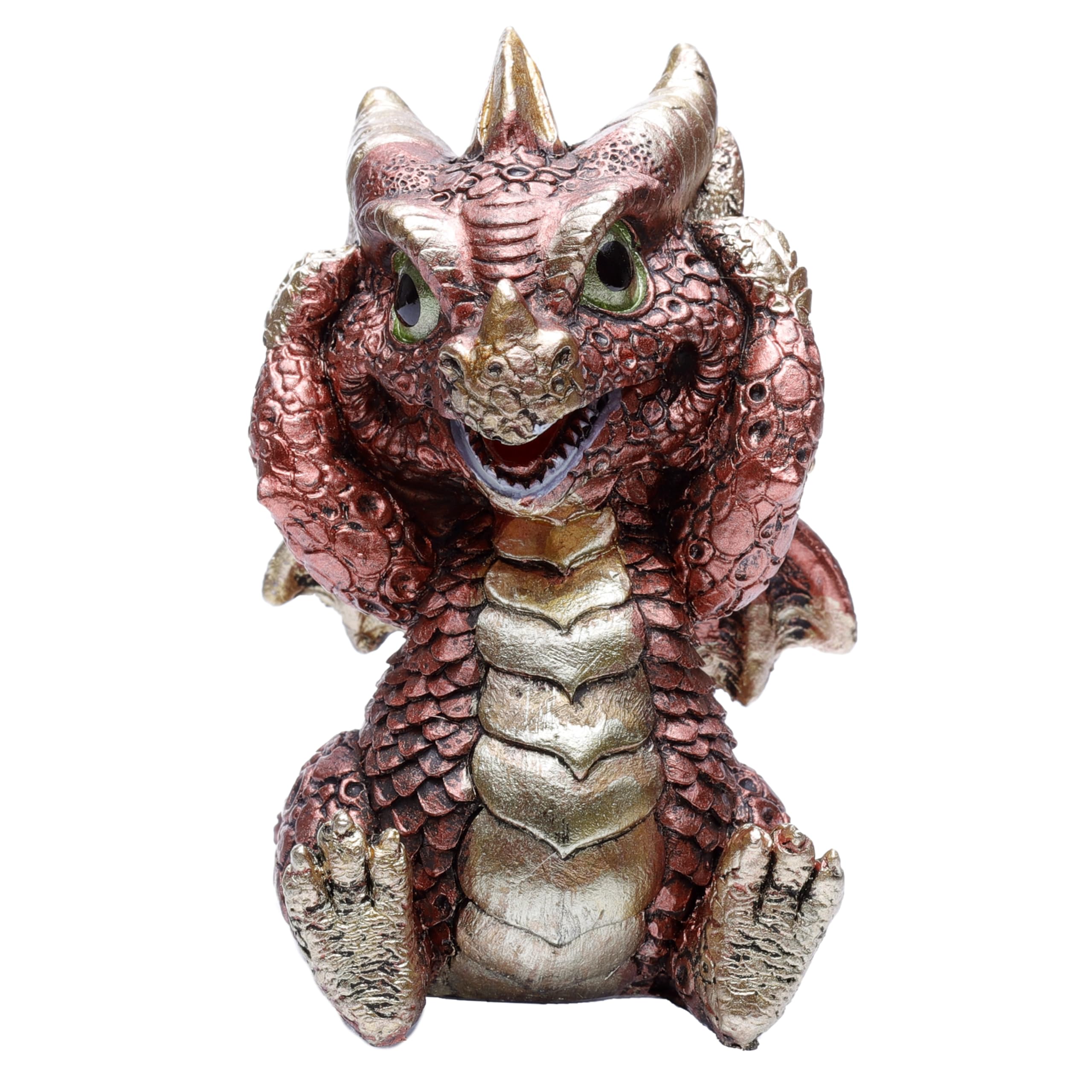Puckator Drg543 Set Of 3 Elements Baby Dragon Hear No Speak No See No Evil